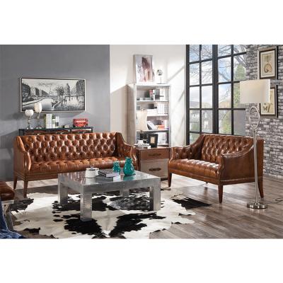 China (Others)Modern European Furniture Adjustable 3 Seater Sofa Made In China Style Bedroom Living Room Leather for sale