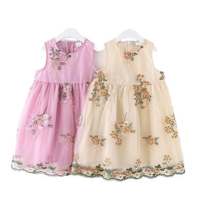 China 2022 Anti-wrinkle New Arrival Best Selling Lace Baby Cotton Mini Birthday Dress Newborn Toddler Dresses Lovely New Fashion Personality for sale