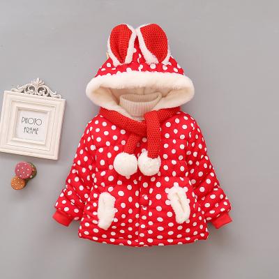 China Fashion Cotton Long Warm Windproof Scarf Baby Thick Hoodie Coat Wholesale for sale