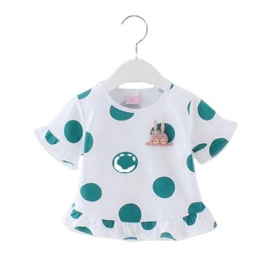 China Breathable Cute Baby T-shirt Fashion Baby Summer Custom T-shirt for sale