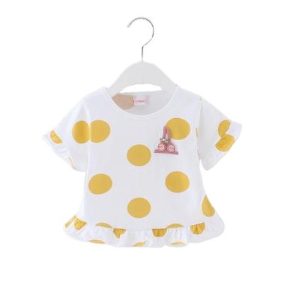 China Wholesale Price Point Breathable Short Sleeve Infant T-shirt Cute Toddler Baby T-shirt for sale