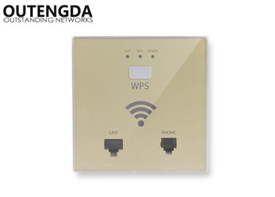 China WiFi 802.11 N Access Point Plug and Play Support AC Controller 86 Wall Jack Socket for sale