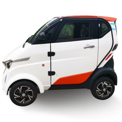 China Leather EEC COC 4 Wheels Electric Car Two Seater Cabin Car Adult Smart L6e EEC Auto Electric Car for sale