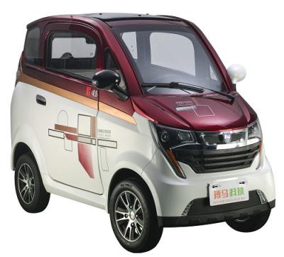 China Passenger EEC COC L6e Certification 2000w Enclosed 4 Wheel Electric Tricycle Vehicle For The Elderly for sale