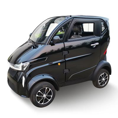 China EEC L6e Smart Electric Sightseeing Mobility Car 4 Wheel 2 Leather Electric Seats Small Cabin Car For Elderly for sale