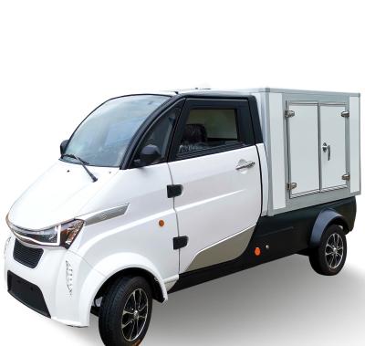 China 2021 affordable EEC approval L7e 4 wheel electric food van truck for sale 1635*1150*1058mm for sale