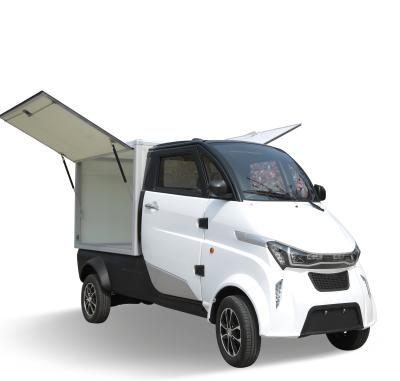 China EEC COC mini leather electric delivery cargo car transport vehicle made in china for sale