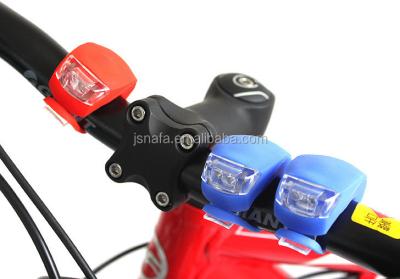 China Outdoor Activities and Wholesale LED Mount Silicone Fixed Gear Bike Light Lamp, LED Bike Accessories, Decorative Bike Lights for sale