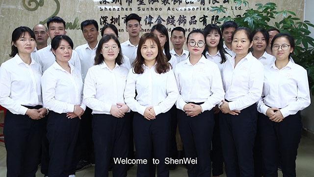 Geverifieerde leverancier in China: - Shenzhen City Shenwei Gold Thread Decoration Co., Ltd.