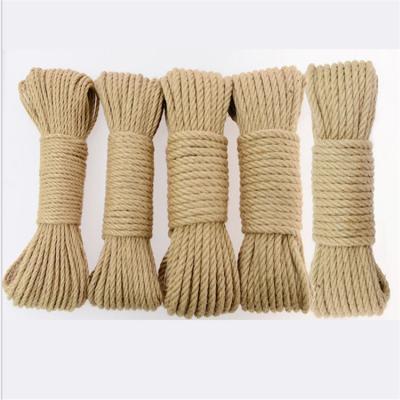 China Wholesale Durable Jute Rope Tag Hotest Durable Hemp Rope For Decoration en venta