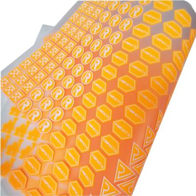 China New Fashion 3D Soft Surface Silicone Transfer Custom Heat Transfer Plastisol Printing Label Transfer For Apparel for sale