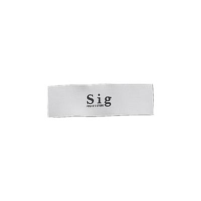 China Garment Fabric Fabric Damask Label Woven Label Washable Customized Clothing Customize for sale