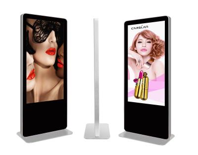 China TFT Type 55 inch Indoor Floor Standing LCD Advertising Player With Free Control Software for sale