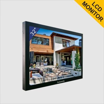 China LG / Samsung 1080P 32 Inch CCTV LCD Monitor / Advertising Display 450cd/m2 for sale