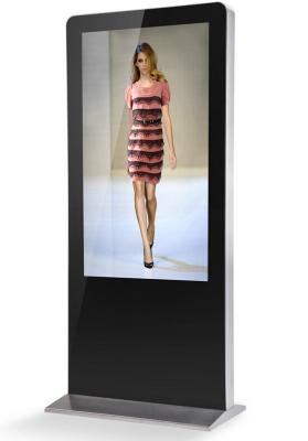 China Shopping Mall CE FCC Floor Standing LCD Advertising Player With Wireless Network Wifi for sale