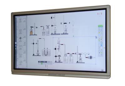 China 65 Inch Double Interactive Whiteboard Touch Screen High Resolution for sale