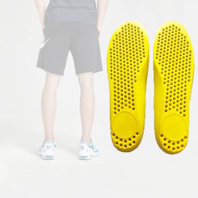 China Provide Cushion For Innovative Elastic Shock Absorption Sports Function PU Foam Breathable Sport Walking Insole for sale