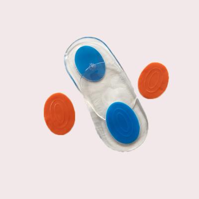 中国 Direct Selling Inner Breathable Semi Insole Manufacturer Silicone Gel Heel Pads Soft Gel Shoe Insole Soft Silicone Insole 販売のため