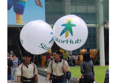 China Fördernde aufblasbare Werbungs-Ballon-Rucksack-Explosions-Werbung zu verkaufen