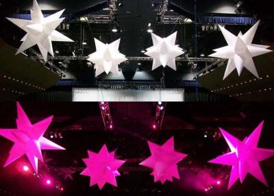 China Valentine Home Decor Inflatable LED Star Stage Inflatable Lighting Decoration for sale