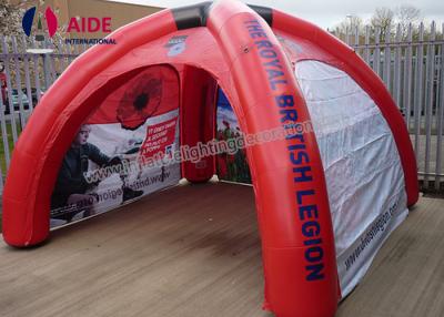 China Spider Shaped Inflatable Event Tent Inflatable Camping Tents Shelters for sale