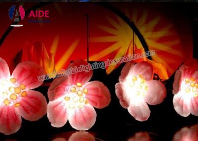 China Indoor Giant Inflatable Flower Inflatable Event Decoration Custom Made In Stage for sale