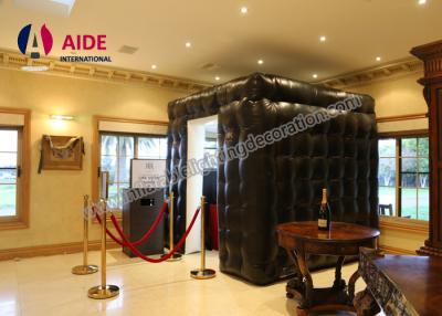 China Trade Show Equipment Inflatable LED Photo Booth Rental For Advertising for sale