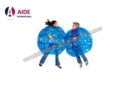 China Mini Inflatable Ball Game Inflatable Bubble Soccer Ball For Kids 0.8mm Transparent pvc for sale