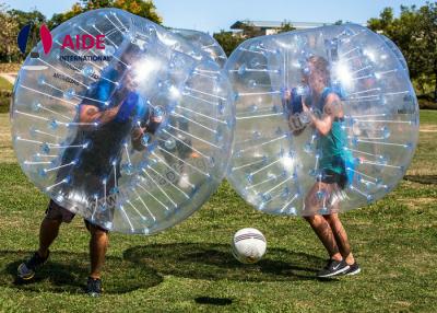 China Clear Inflatable Soccer Ball Game Inflatable Soccer Balls For Operation Child Bubble Soccer Ball for sale