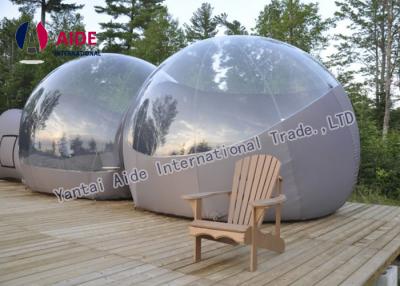 China Semi - Transparent PVC Inflatable Event Tent Outdoor Bubble Tent Customized for sale