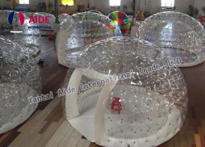 China Customized Inflatable Event Tent Strong 0.8mm PVC Clear Bubble Tent for sale