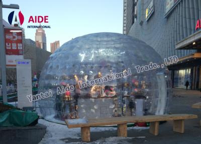 China 4m Diameter Inflatable Bubble Tent Price PVC Plant Warm House Garden Bubble Tent for sale