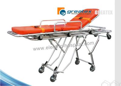 China Hospital  Medical Stretcher Base Folding Ambulance Stretcher For Sale for sale