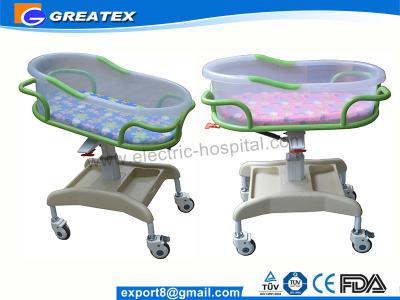 China Transparent PP Mobile Hospital Baby Bed / Cot / Crib for infant with music display for sale