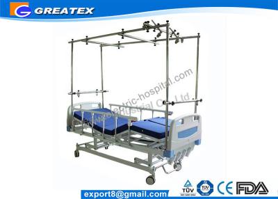 China Cama de hospital manual inestable de la limpieza cuatro fáciles/cama manual de la ortopedia para la clínica, familia en venta