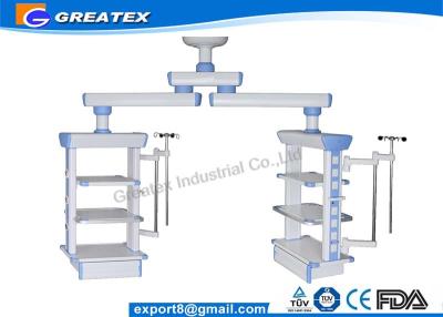 China Colgante quirúrgico eléctrico motorizado del brazo doble quirúrgico de la aleación de aluminio en venta