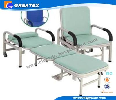 China Hospital Infusion Transfusion Chair , medical Folding Chair for accompanying patients for sale