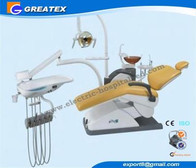 China Unidad dental cómoda de la silla con el asiento inconsútil de la PU, equipo dental de la clínica en venta