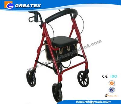 Китай Облегченный складывая ходок колеса rollator 4, складывая гуляя рамки для пожилых людей продается