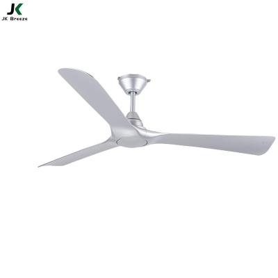 China ZS-52-22019SL 52inch ABS Decorative Quiet and Comfortable Decorative Energy Saving Low Noise Ceiling Fan 3 Blades DC Ceiling Fan with Remote Control for sale