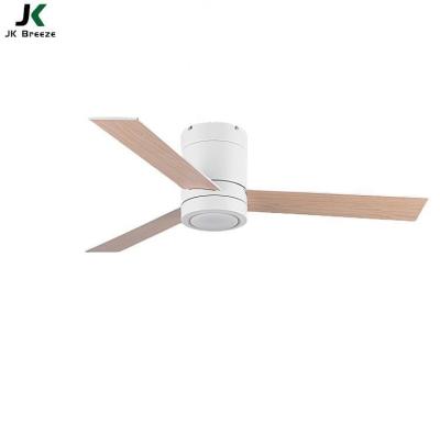 China ZS-46-21001-WH 46inch 3 220v Super Silent New Bronze Plywood Blades 110v Led Ceiling Fan With Light And Remote Control for sale