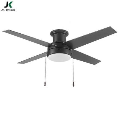 China With 4 ZS-52-22033BZ 52inch Plywood and Balsa Wood BladeLed AC Motor Fan Ceiling Light Fan Chandeliers with Fan Ceiling for sale