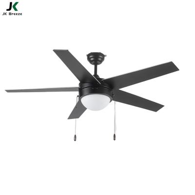 China With CF007BK 52inch lightweight plywood 5 blades fan light ceiling fan and light switch ceiling fan with light for sale