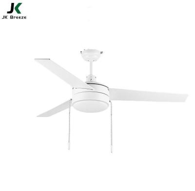 China With ZS-52-17012WH 52 Inch 3 Blade Lightweight Plywood Electric Fan Hot-selling Living Room Ceiling Fan With AC Lightweight Led Ceiling Fan for sale