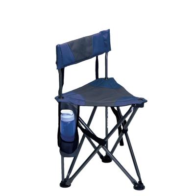 China Travel Premium Folding Tripod Field Chair Durable Outdoor Backrest for sale