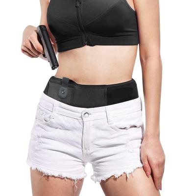 China New Black SBR+T-fabric Hidden Belly Band Holster For Men Women for sale