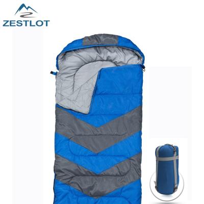 China Outdoor Inflatable Sleeping Bag Double Down Lightweight Goose Envelope Inflatable Camping Sleeping Bag for sale