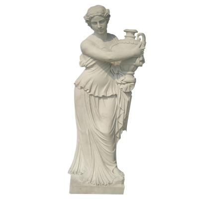 China European Factory Supplier Detailed Stone Marble Garden Carving Classical Outdoor Sculpture for sale