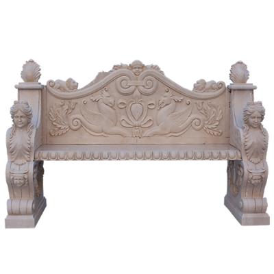 China Customized Traditional Design Popular PriceGarden Furniture Low Decorative Stone Bench for sale