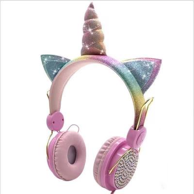 China Comfortable Unicorn Kids TWS Earphones for Girls Boys Teens BT Cat Wireless Earphone for Smart Phones for sale